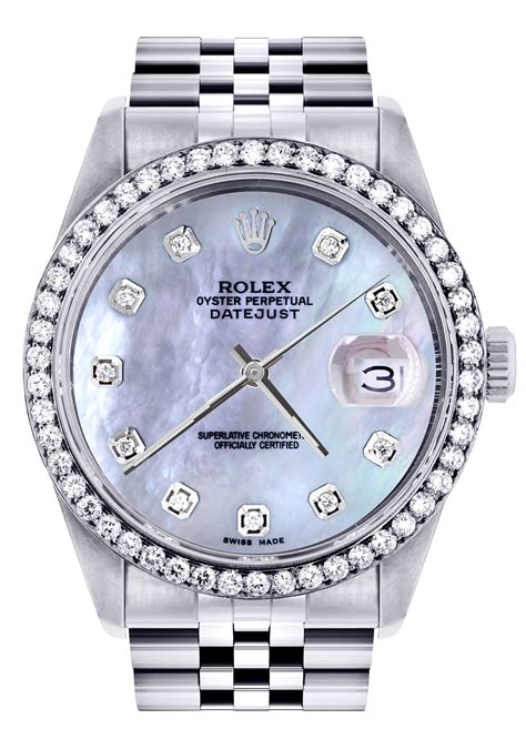 womens rolex pearl face|rolex diamond datejust 36mm men's.